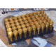 GetLoad 9mm Luger 124 grain Total Metal Jacket Brass Cased Centerfire Pistol Ammo, 100 Rounds, GETL9MMB