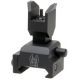 GG&G Top Mounted Deployable Front Sight for Picatinny, Tritium Sight Post, Black, GGG-1393T
