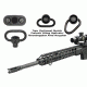 GG&amp;G KeyMod Quick Detach Sling Attachment, Black GGG-1813