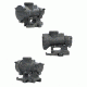 GG&amp;G Quick Detach Trijicon MRO Scope Mount with Lens Covers, Black, GGG-1788LC