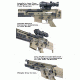 GG&amp;G SCAR Non-Reciprocating Charging Mechanism, Black GGG-1589