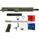 Ghost Firearms Upper Receiver, Pistol Lower Parts Kit, .300 Blackout, 10.5in Pistol , 4150 Moly Steel Barrel, 1-8 Twist, 9in M-LOK Free Float Hand Guard, A2 Flash Hider, FDE, GF105E9GFR300FDE-KIT