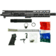 Ghost Firearms Upper Receiver, Pistol Lower Parts Kit, .300 Blackout, 7.5in, Pistol , Moly Barrel, 1-8 Twist, 7in M-LOK Free Float Hand Guard, A2 Flash Hider, Tungsten Gray, GF75E7GFR300TG-KIT