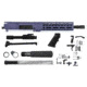 Ghost Firearms Upper Receiver, Pistol Lower Parts Kit, 5.56mm/.223, 10.5in, Carbine , Moly Barrel, 1-7 Twist, 9in M-LOK Free Float Hand Guard, A2 Flash Hider, Tac Grape, GF105E9GFR556GRP-KIT