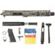 Ghost Firearms Complete Upper Receiver, Pistol Lower Parts Kit, 5.56mm, 7.5in, Pistol , 4150 M4 Barrel, 1-7 Twist, 9in M-LOK Free Float Hand Guard, Flash Can, Tungsten Gray, GF75GFR9FCAN556TG-KIT