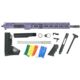 Ghost Firearms Upper Receiver, Rifle Lower Parts Kit, 5.56mm, 16in, Butt Stock, 4150 M4 Barrel, 1-7 Twist, 14in M-LOK Free Float Hand Guard, A2 Muzzle Device, Tactical Grape, GF16E14GFR556GRP-KIT