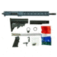 Ghost Firearms Upper Receiver, Rifle Lower Parts Kit, 7.62x39, 16in, Carbine , Light HBAR Barrel, 1-10 Twist, 14in M-LOK Free Float Hand Guard, A2 Muzzle Device, Blue Titanium, GF16E14GFR762BT-KIT