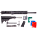 Ghost Firearms Complete Upper Receiver, Rifle Lower Parts Kit, 9mm, 16 inch, Carbine Length, 4150 Chrome Moly Steel Barrel, 1-10 Twist, 11 inch M-LOK Rail, A2 Flash Hider, Black, GF16V11GFR9MM-KIT