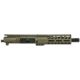 Ghost Firearms Elite Complete Upper Receiver, 9mm 9x19 Para, 7.5 inch, 4150 Light HBAR Barrel, 1-10 Twist, 7 inch M-LOK Free Float Hand Guard, A2 Flash Hider, Flat Dark Earth, GF75E7GFR9MMFDE