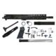 Ghost Firearms Vital Upper Receiver, Pistol Lower Parts Kit, 5.56mm, 10.5in, Carbine , 4150 M4 Barrel, 1-7 Twist, 9in M-LOK Free Float Hand Guard, A2 Birdcage Flash Hider, Black, GF105E9GFR556BLK-KIT