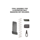 Ghost Inc Magazine Extention Device, Black, Small, GH-MED-SM