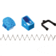 Ghost Inc Moab Mag Extension for Glock Gen 1-5, Plus 6 Rounds, Blue, GHOGLPLUSBLUE