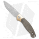 GiantMouse Vox/Anso ACE Farley V2 Folding Knife, 2.75in, ELMAX, Drop Point Blade, Micarta, Green Handle, Green/Gray, 6.40 inch, BHQ-212357