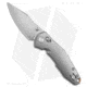 GiantMouse Vox/Anso ACE Nazca Folding Knife, 3.15in, Bohler M390 Stainless Steel, Clip Point Blade, Titanium, Gray Handle, Gray/Gray, 7.48 inch, BHQ-136425