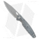 GiantMouse Vox/Anso ACE REO Folding Knife, 3.31in, CPM MagnaCut, Drop Point Blade, Micarta, Blue Handle, Blue/Gray, 8.00 inch, BHQ-180282