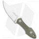 GiantMouse Vox/Anso GMF3 Fixed Blade Knife, 3.25in, Bohler N690, Drop Point Blade, Micarta, Green Handle, Green/Gray, 6.50 inch, BHQ-123801