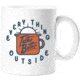 Gibbs Everything Tastes Better Mug, 11oz, White, 9781423652069
