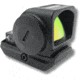 Gideon Optics Granite MOS Competition 1x 28.33x22.5mm Reflex Red Dot Sight, 8 MOA Green Dot Reticle, Black, GTMOS-CO-GN