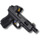 Gideon Optics Granite MOS Competition 1x Reflex Red Dot Sight, 8 MOA Red Dot, Black, GTMOS-CO-RD