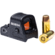 Gideon Optics Pebble Reflex Red Dot Sight, 1x14.8x15.2mm, Red Beam, 3 MOA Dot, Black, PB10RD