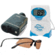 3-PC Golf Lover Golfing Gift Package - Bushnell PinSeeker 1500 Rangefinder, Bolle Golf Kicker EagleVision2 Lens Sunglasses 10215, Sport Sensors Swing Speed Radar