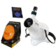 3-PC Sky Mysteries Kids Gift Package - Celestron ExploraScope 80mm Special Telescope 21030, Celestron Sky Maps 93722, Solarscope 04P101