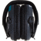 Girls With Guns Shield Low-Profile Electronic Earmuffs, 24 dB NRR, ANSI S3.19 &amp; CE EN352-1 Hearing Protection Rated, Gray/Teal/Black, One Size, 2348