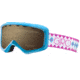 Giro Grade Goggle - Kid's-White/Aqua Beaded-Amber Rose