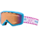 Giro Grade Goggle - Kid's-White/Aqua Beaded-Persimmon Boost
