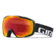 Giro Onset Goggle-Black Wordmark-Amber Scarlet