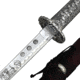Gladius Katana Silver Engraved