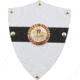 Gladius Knights Templar Mini Shield, Wood Construction, MA1883