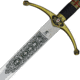 Gladius Tizona Cid Sword, 40.5in Overall, 32.25in Satin Stainless Blade, Cord Wrapped Handle, 3100