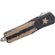 GLFA Smooth Spring Assisted OTF Knife, Smooth Blade, FDE and Black, 7", GL-KSM-SMT F-DST