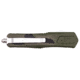 GLFA Smooth Spring Assisted OTF Knife, Smooth Blade, Green and Black, 8", GL-KMD-SMT P-GRN