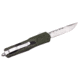 GLFA Smooth Spring Assisted OTF Knife, Smooth Blade, Green and Black, 8", GL-KMD-SMT P-GRN