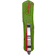 GLFA Smooth Spring Assisted OTF Knife, Smooth Blade, Green with Orange Splatter, 8", GL-KMD-SMT S-ZOM