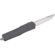 GLFA Smooth Spring Assisted OTF Knife, Smooth Blade, Sniper Grey, 8", GL-KMD-SMT SNP