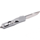 GLFA Smooth Spring Assisted OTF Knife, Smooth Blade, White and Black, 8", GL-KMD-SMT P-SNO