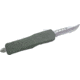 GLFA Spring Assisted OTF Knife, Serrated Blade, Charcoal Green, 7", GL-KSM-SRT CHG