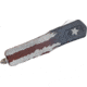 GLFA Spring Assisted OTF Knife, Serrated Blade, Red White and Blue, 8", GL-KMD-SRT F-AMF