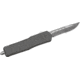 GLFA Spring Assisted OTF Knife, Serrated Blade, Tungsten, 7", GL-KSM-SRT TNG