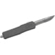 GLFA Spring Assisted OTF Knife, Serrated Blade, Tungsten, 7", GL-KSM-SRT TNG