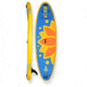 Glide Lotus Inflatable Paddle Board, Blue/Orange/Yellow, 10ft X 35in X 6in, o2-LTUS