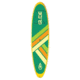 Glide Retro Inflatable Paddle Board, Green/Yellow, 10ft 6 X 33in X 6in, o2-RET-GR