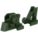 Global Military Gear A2 Style Sights, AR15/M4, Set, OD Green, GM-FRS1-OD