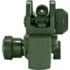 Global Military Gear A2 Style Sights, AR15/M4, Rear Sight Only, OD Green, GM-RS1-OD