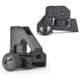 Global Military Gear A2 Style Front Rail Height and Rear Sight Combo, AR15/M4, Black, GM-FRS2