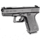 Glock 23C Pistol, .40 S&amp;W, 4.01in barrel, polymer frame, integrated polymer grip, recoil operated semi-automatic, fixed, white dot front, white square U rear, 13 round magazine, G23C-FRRMPG
