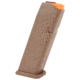 Glock G17 Gen5 9mm Luger 17 Round Factory Pistol Magazine, Glock 17/17L/19/19X/26/34 Gen5, Flat Dark Earth, 1 Pack, 47459